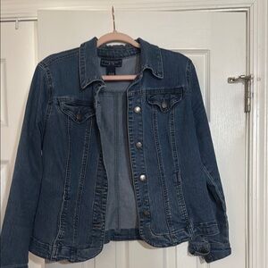 Charter Club Blue Jean Jacket Timeless Style